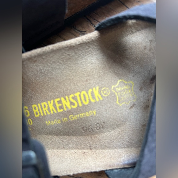 Birkenstock Mayari Black Sandals Size 36 EXCELLENT - Picture 3 of 16